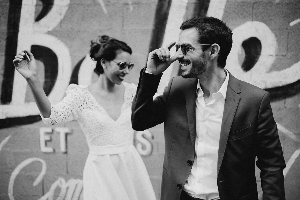 seance photo de couple mariage civil