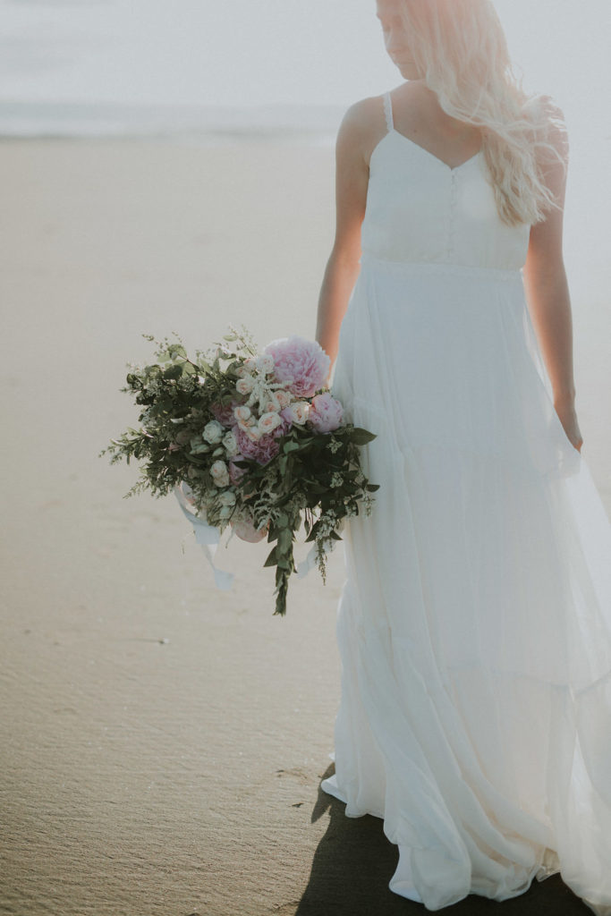 Bouquet de mariée plage