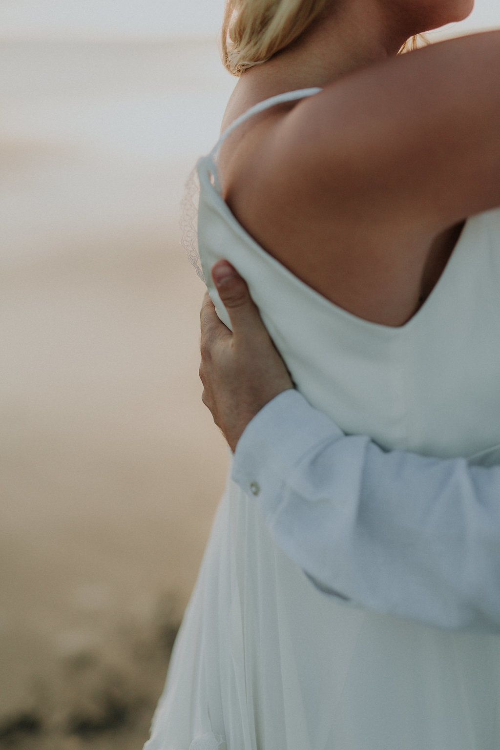 Amoureux sur la plage
