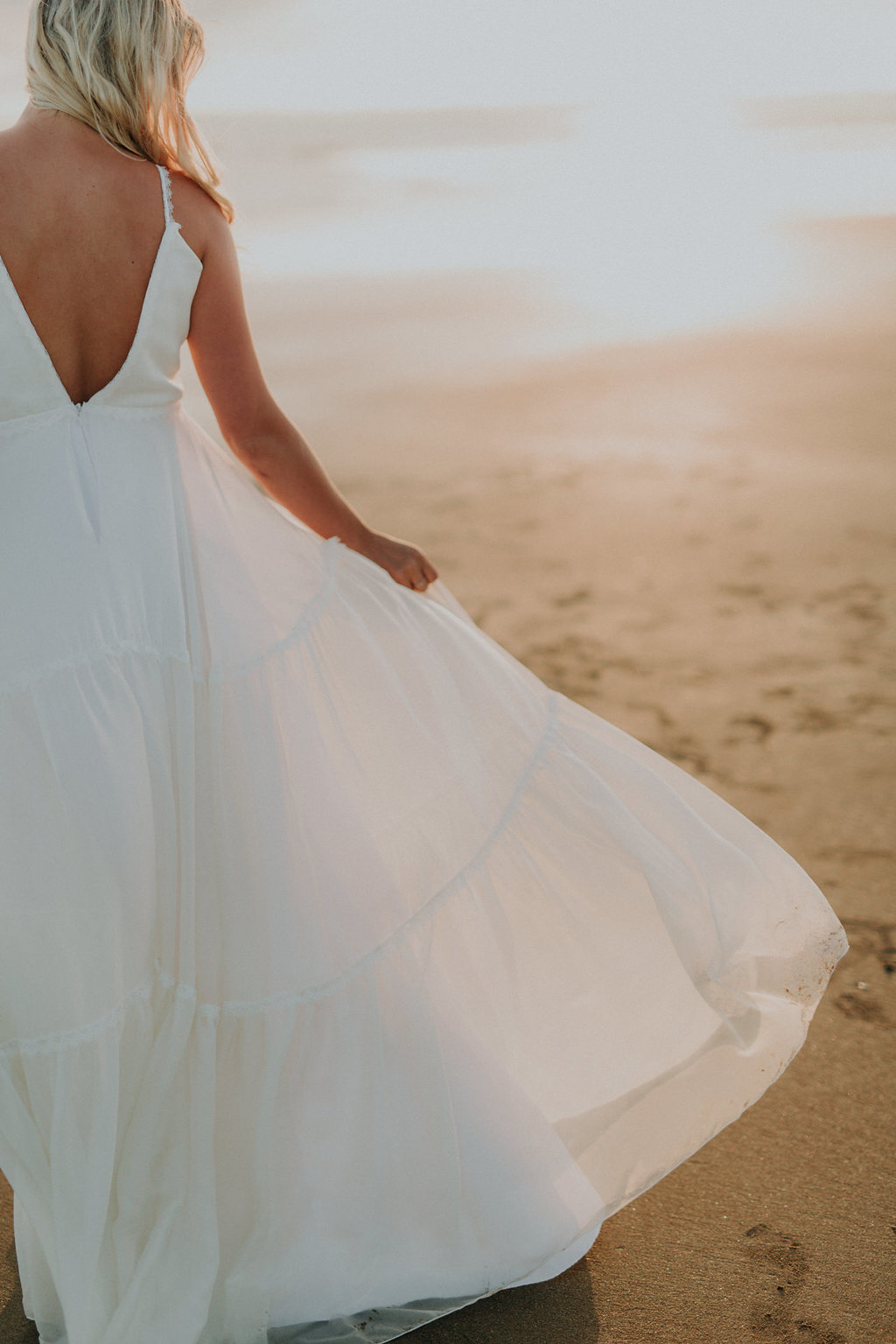 Robe mariee Plage