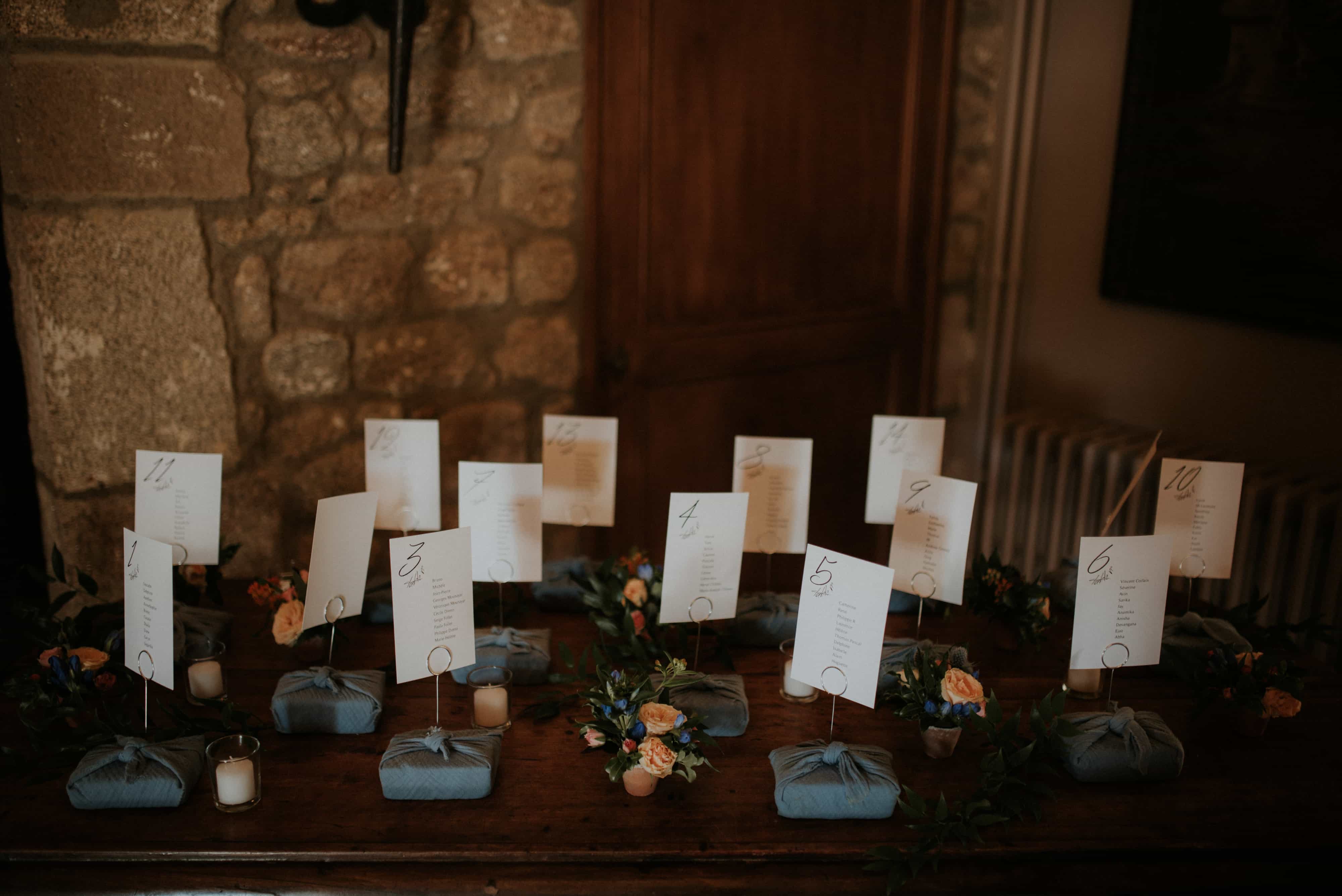plan de table mariage
