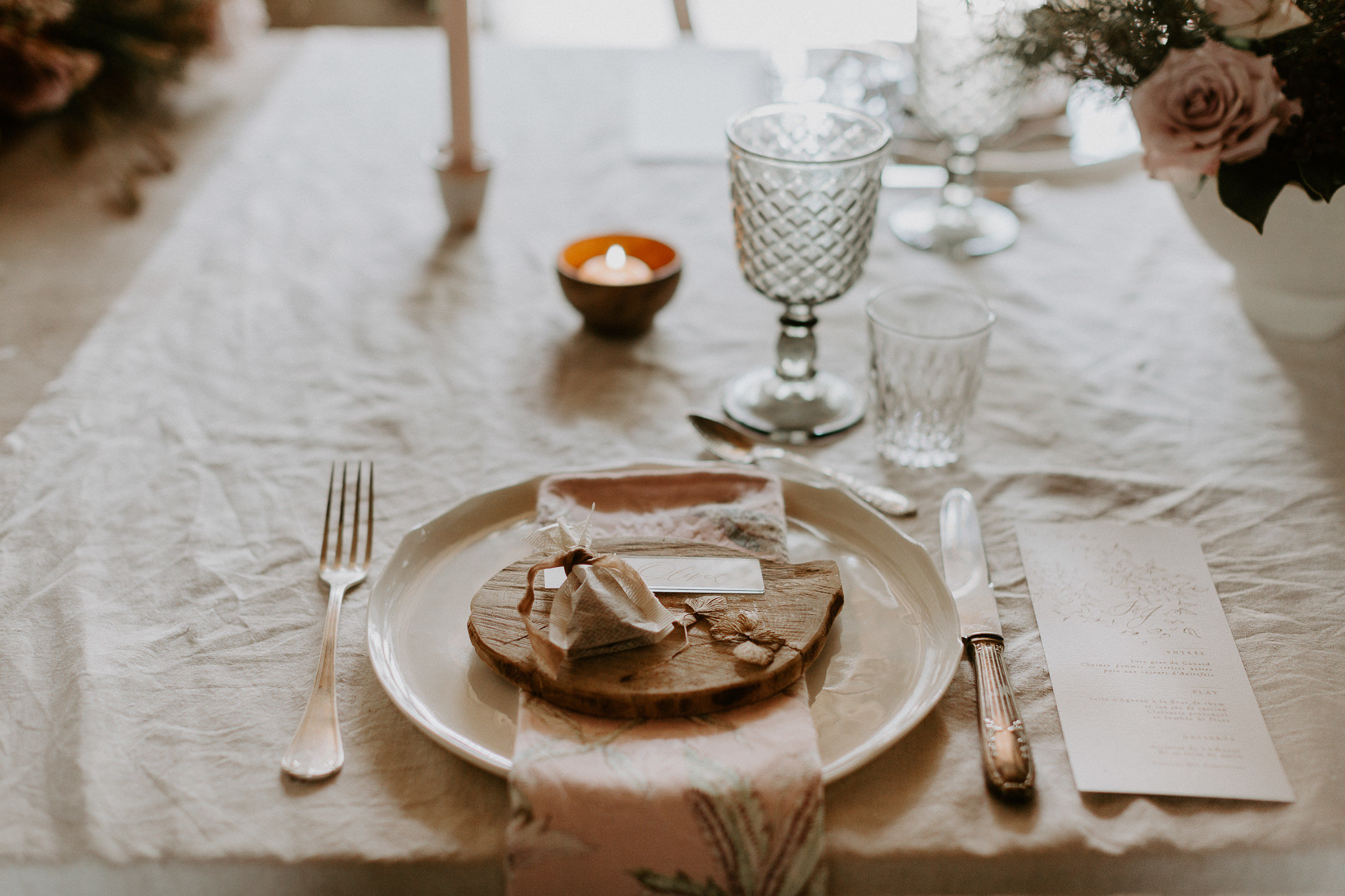 vaisselle atypique mariage Nantes