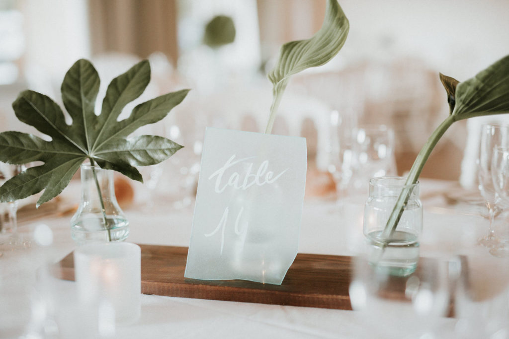 numero de table décoration mariage