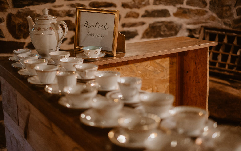 décoration mariage British