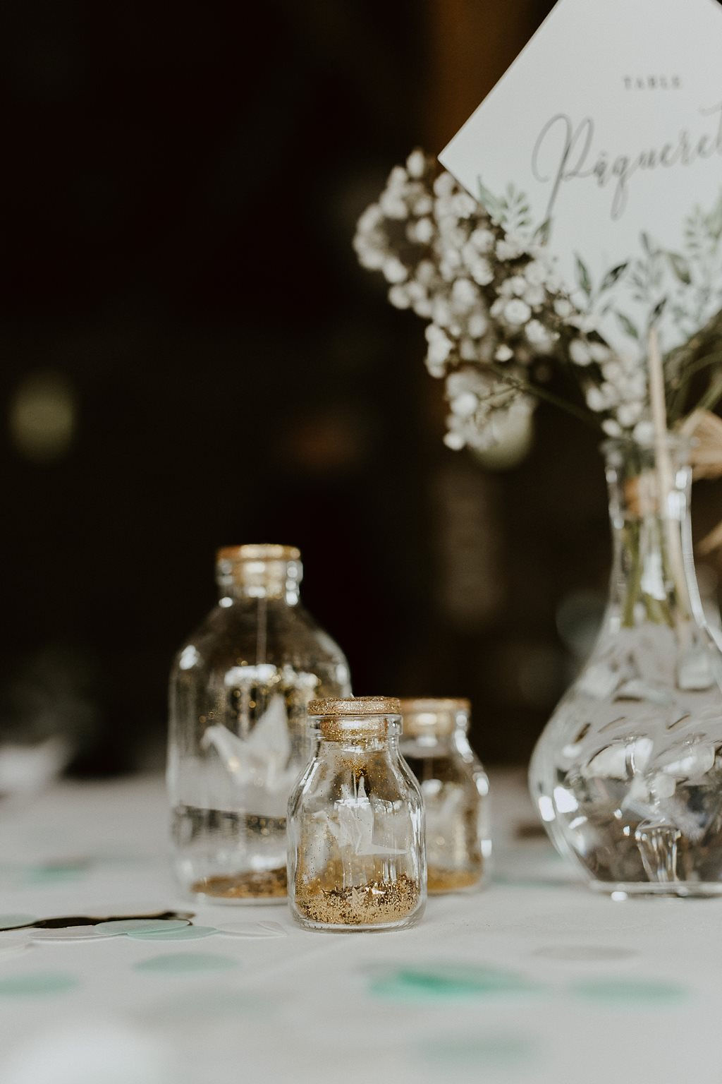 detail decoration mariage