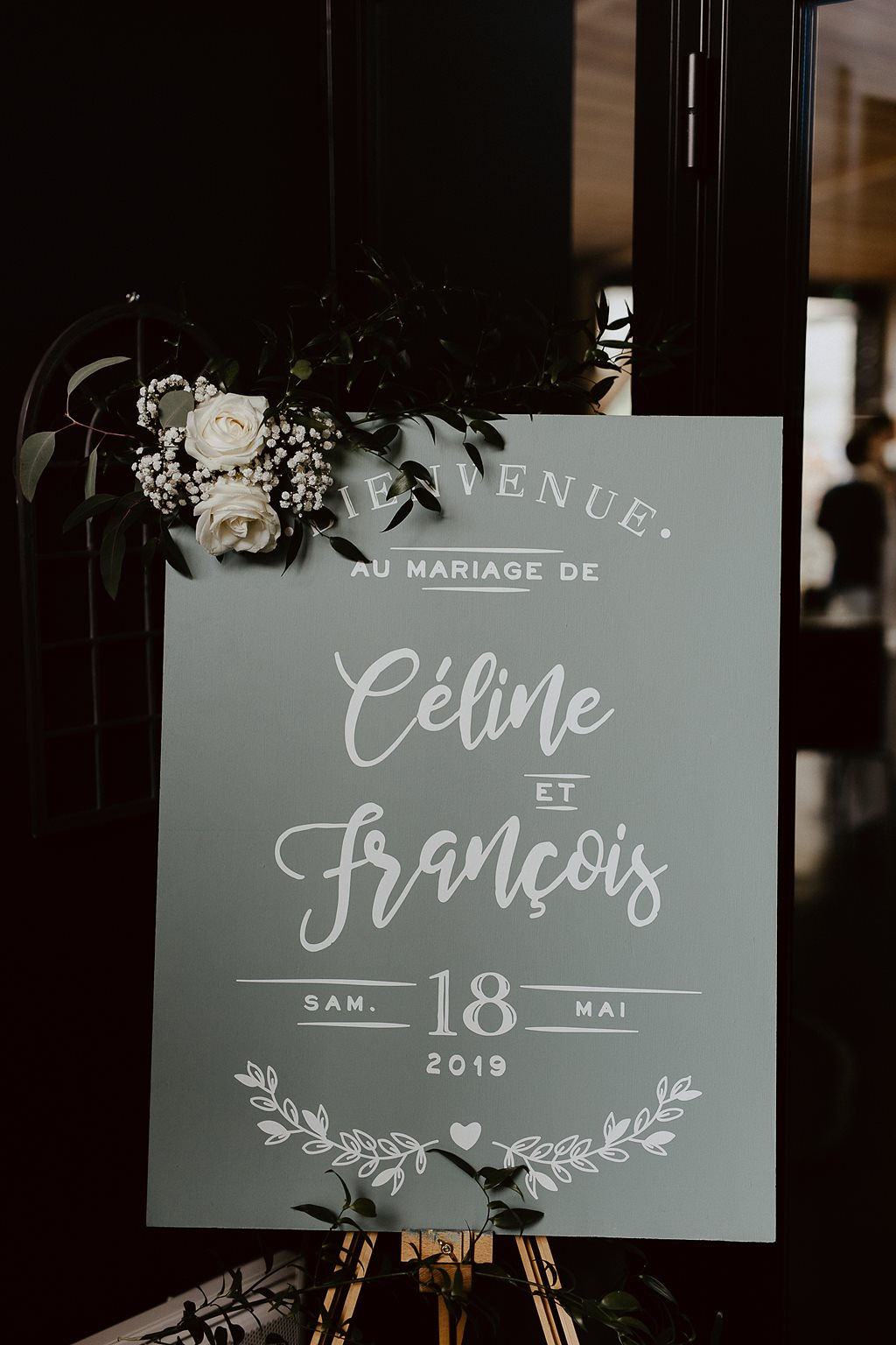 panneau bienvenue mariage Loire atlantique