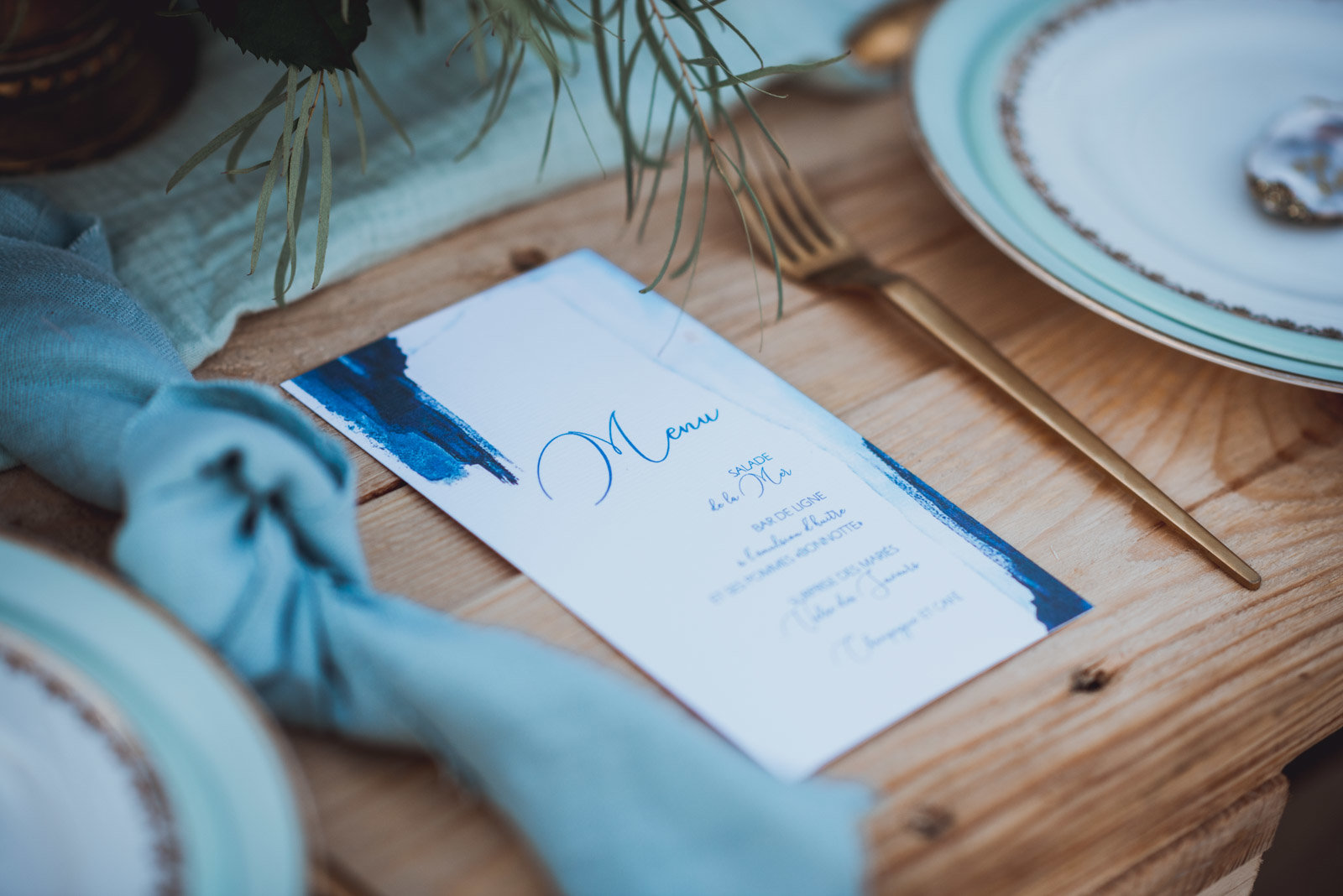 papeterie mariage theme plage