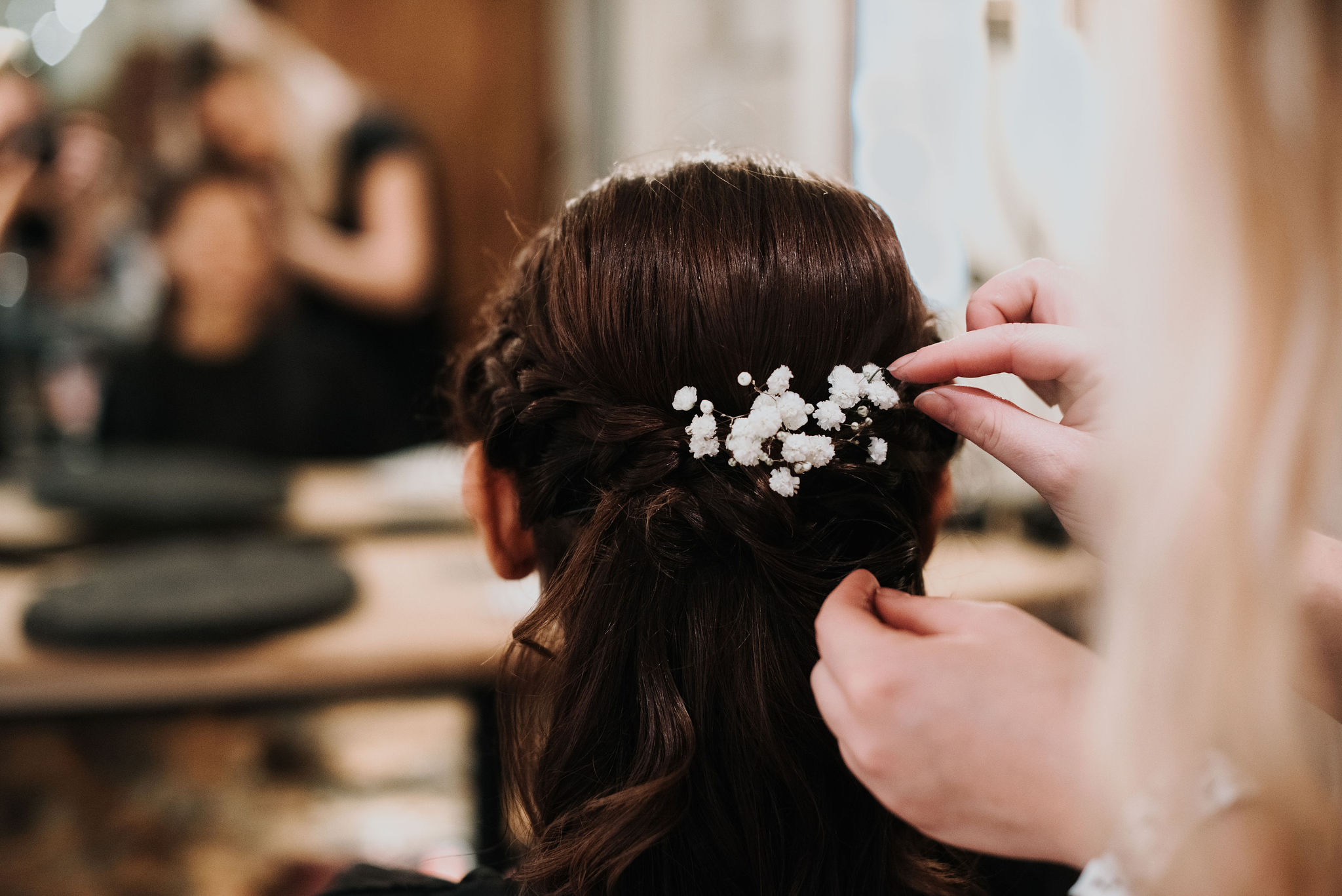 coiffure mariage chic bohème Angers