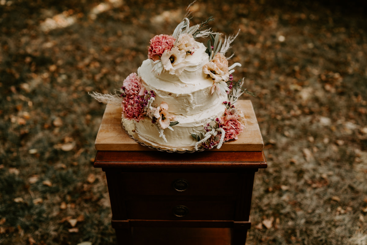 decoration naked cake mariage vendee