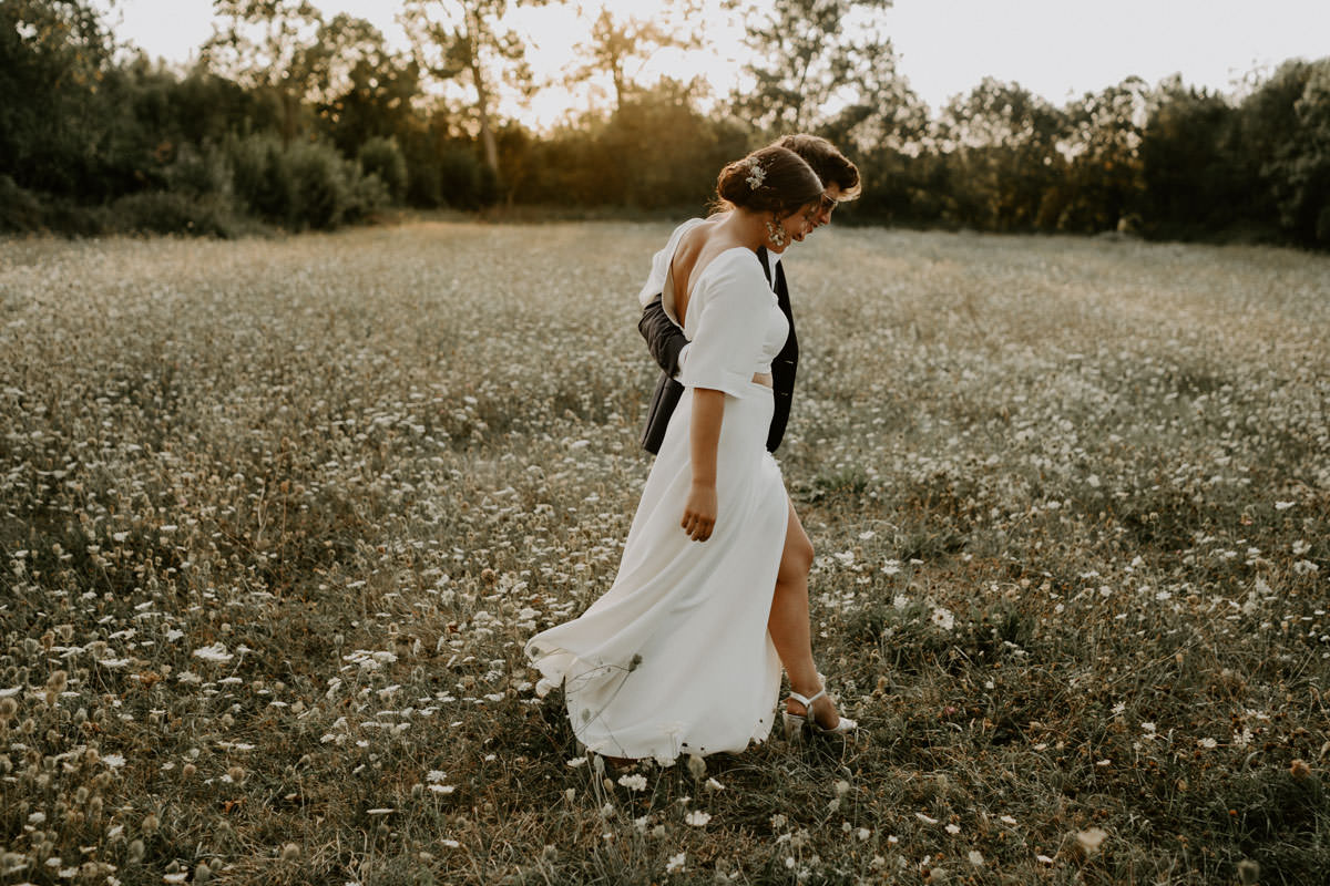 robe boheme mariage vendee