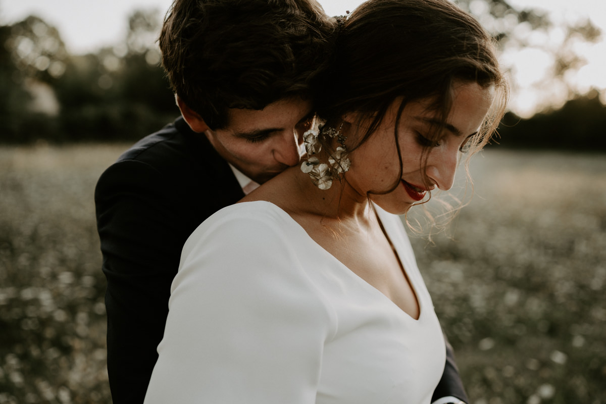 boucles d'oreilles mariage vendee
