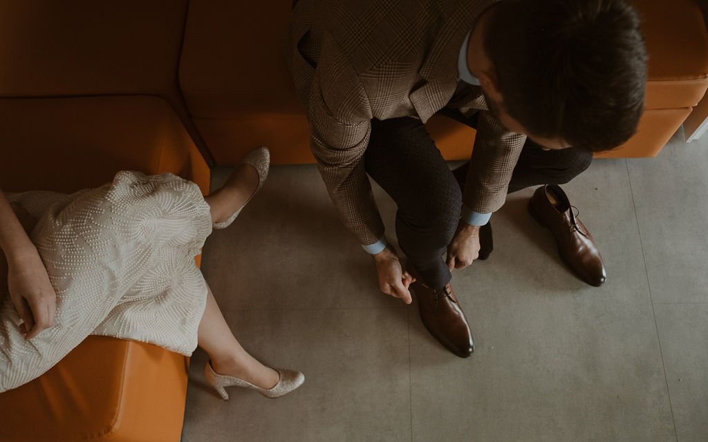 preparation des maries mariage hiver