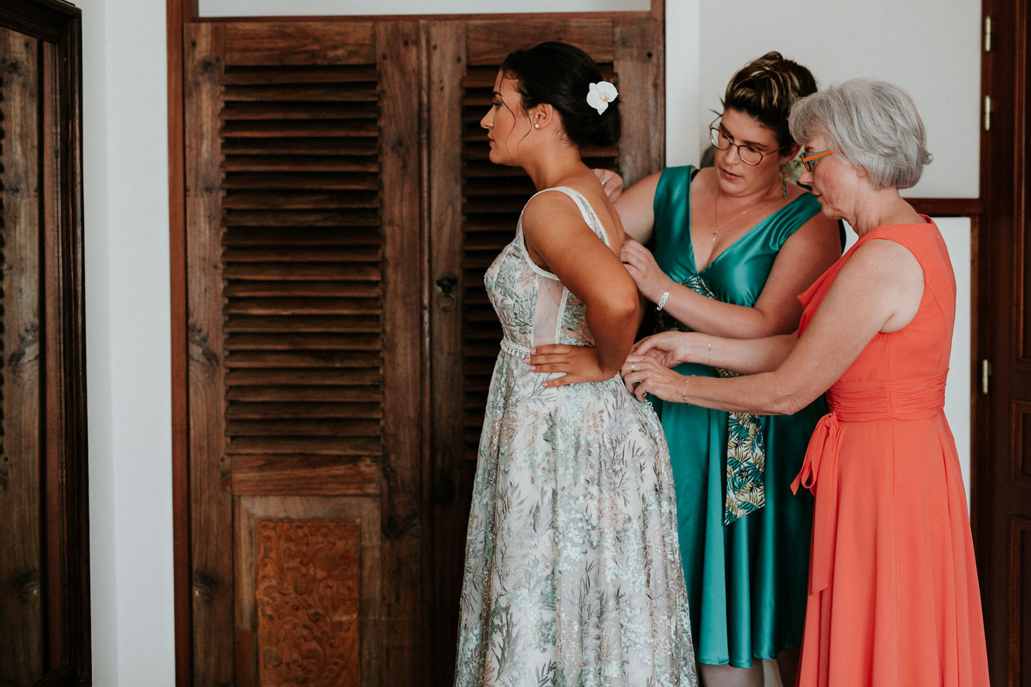 Mariage exotique chic Bretagne Morbihan