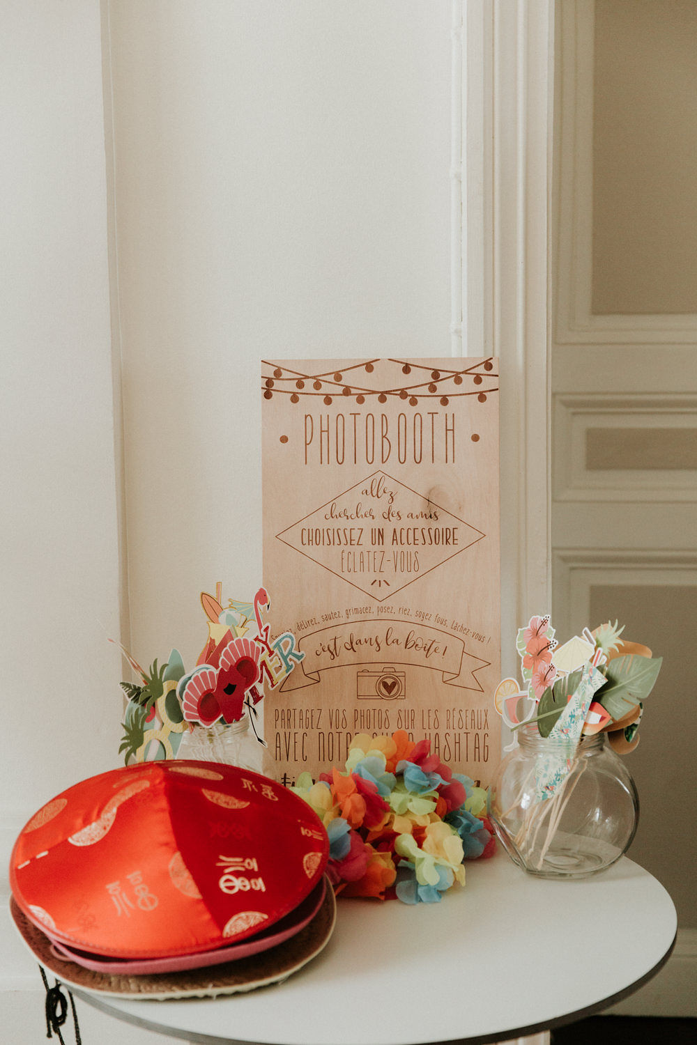 photobooth theme exotique mariage