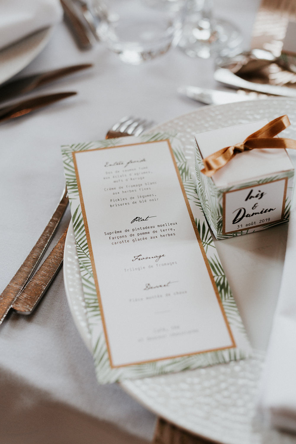 papeterie mariage thème exotique