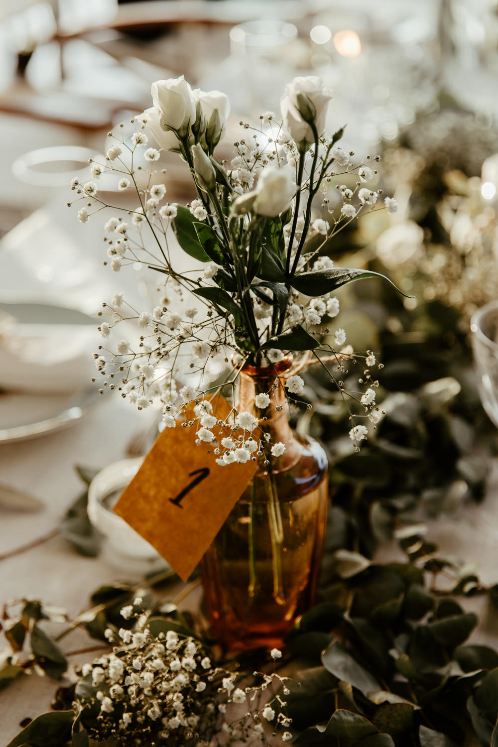 decoration florale vegetale style champetre