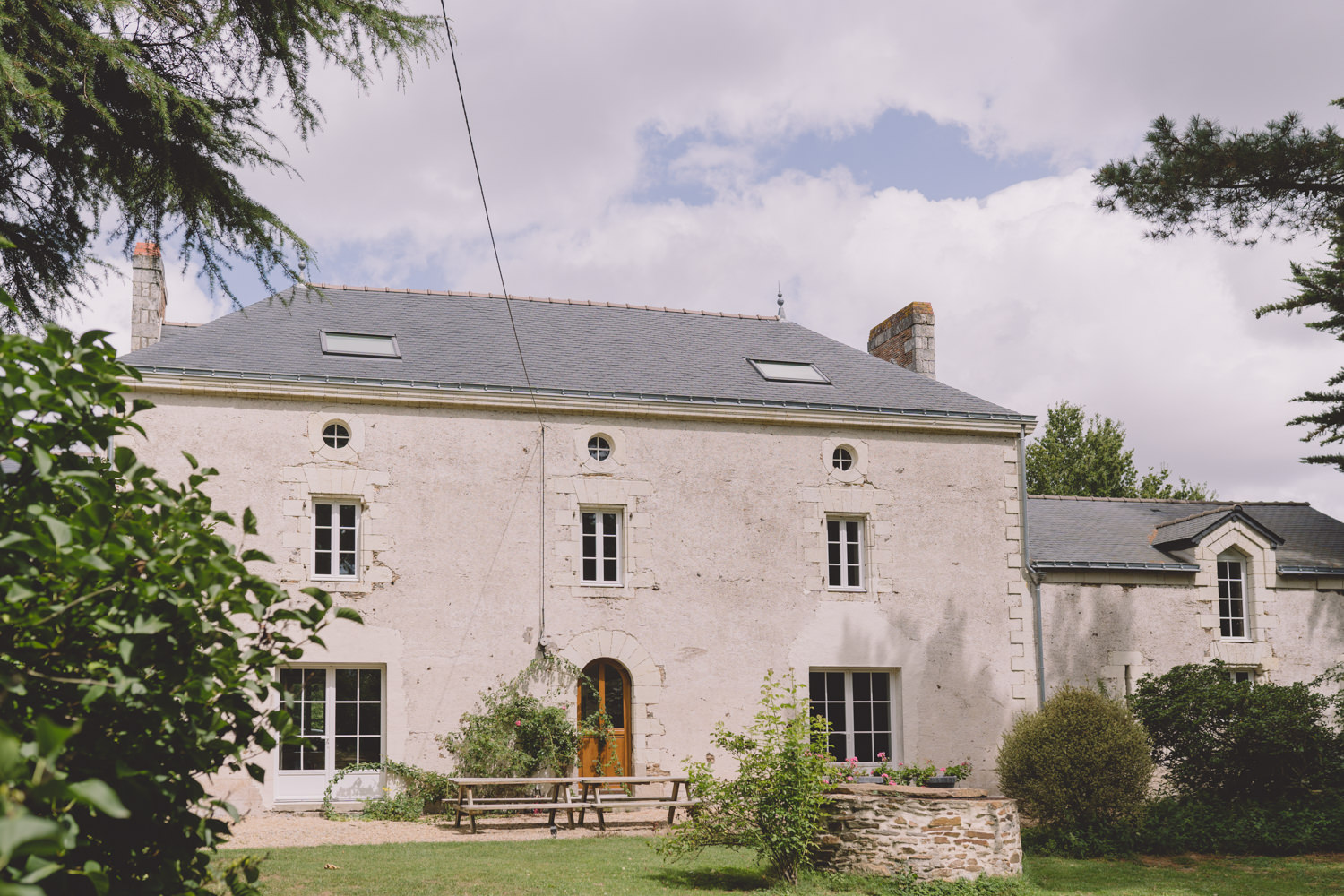 Domaine de mariage Nantes Mariage bohème chic Manoir Sainte Marie Loire Atlantique