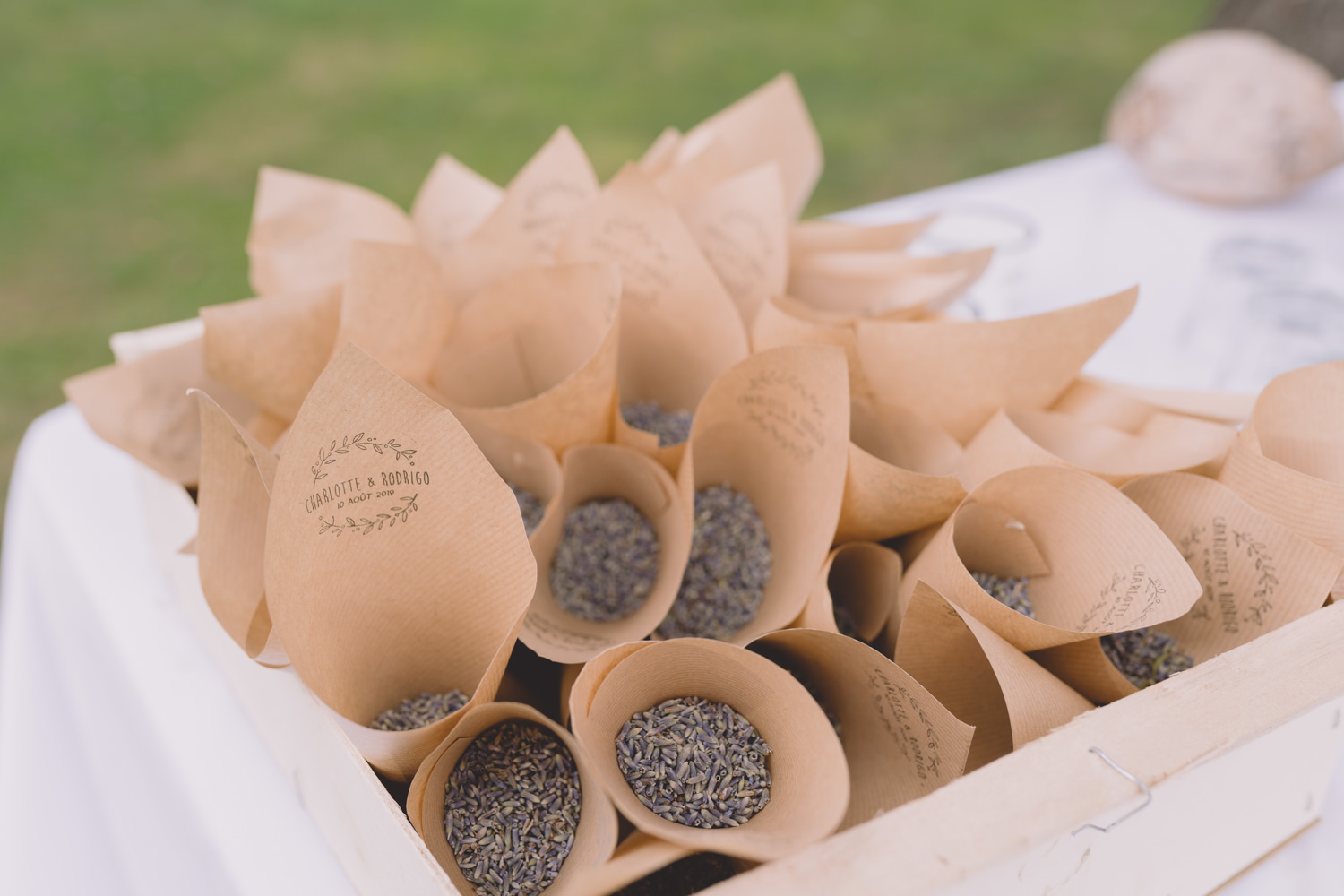 Confettis écologiques mariage Pays de la Loire