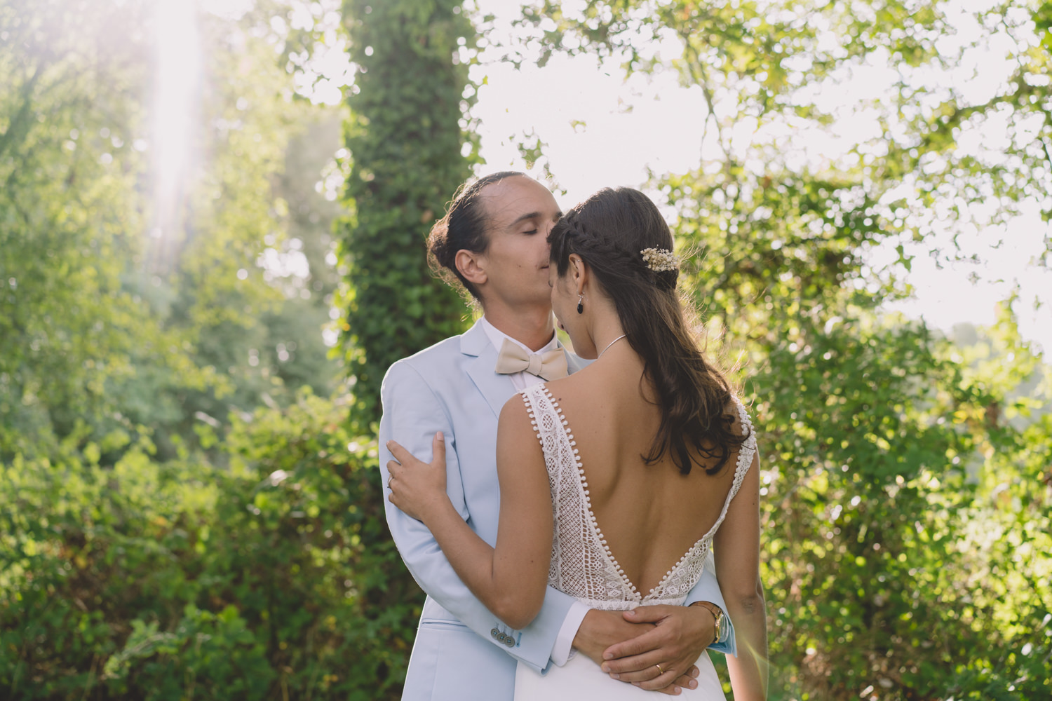 Robe mariage bohème dos nus rembo styling