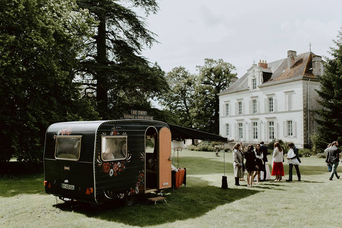 caravane tatouage mariage nantes