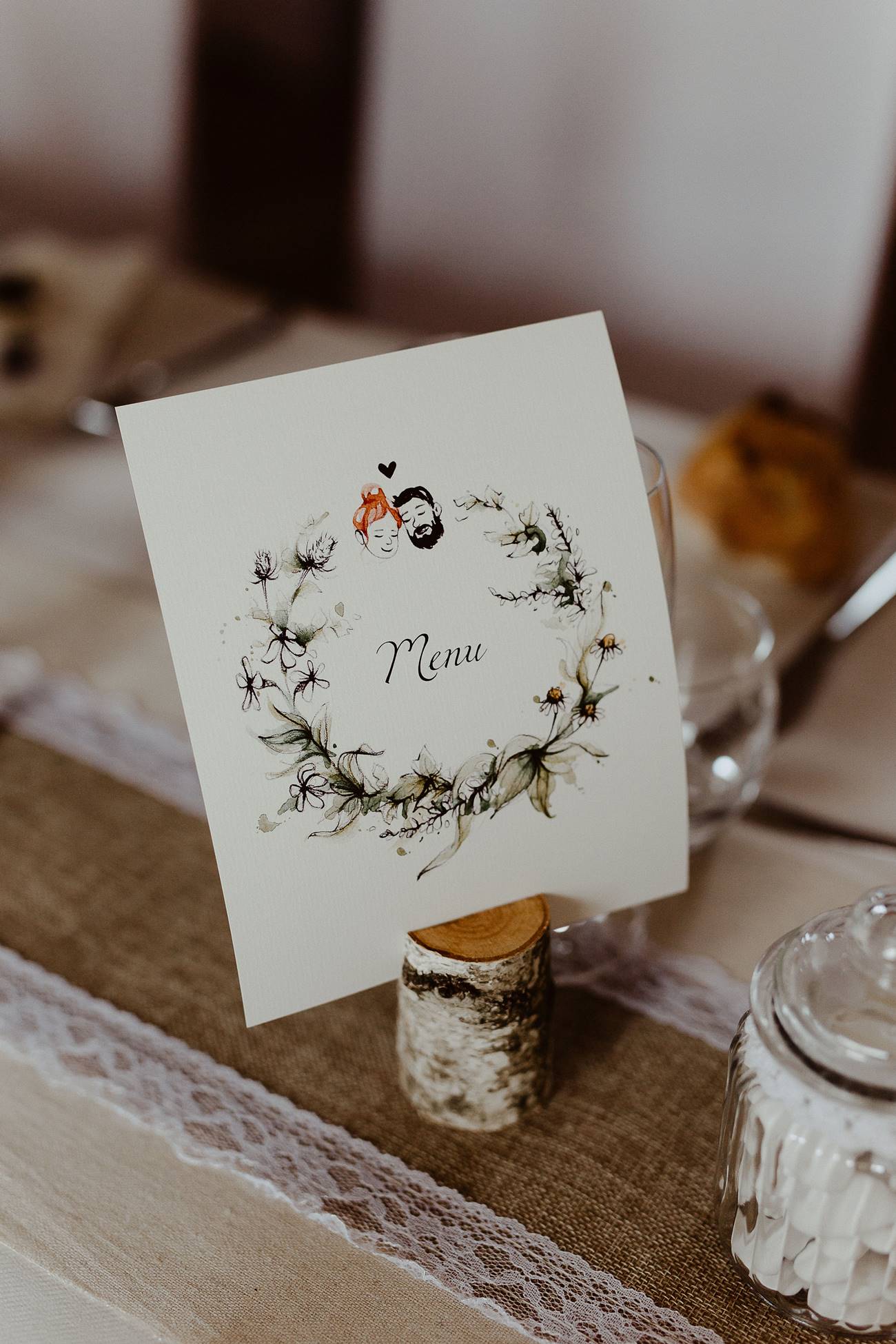 numero de table mariage végétal nantes