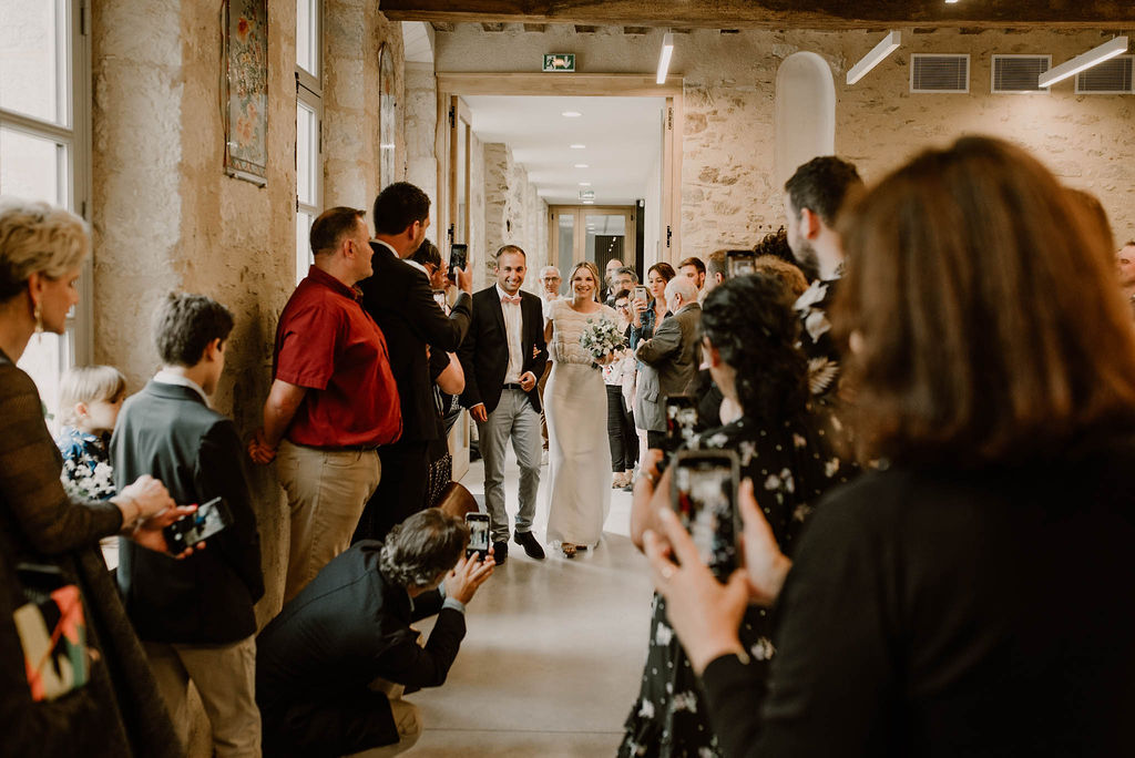 mariage boheme chic mairie guerande