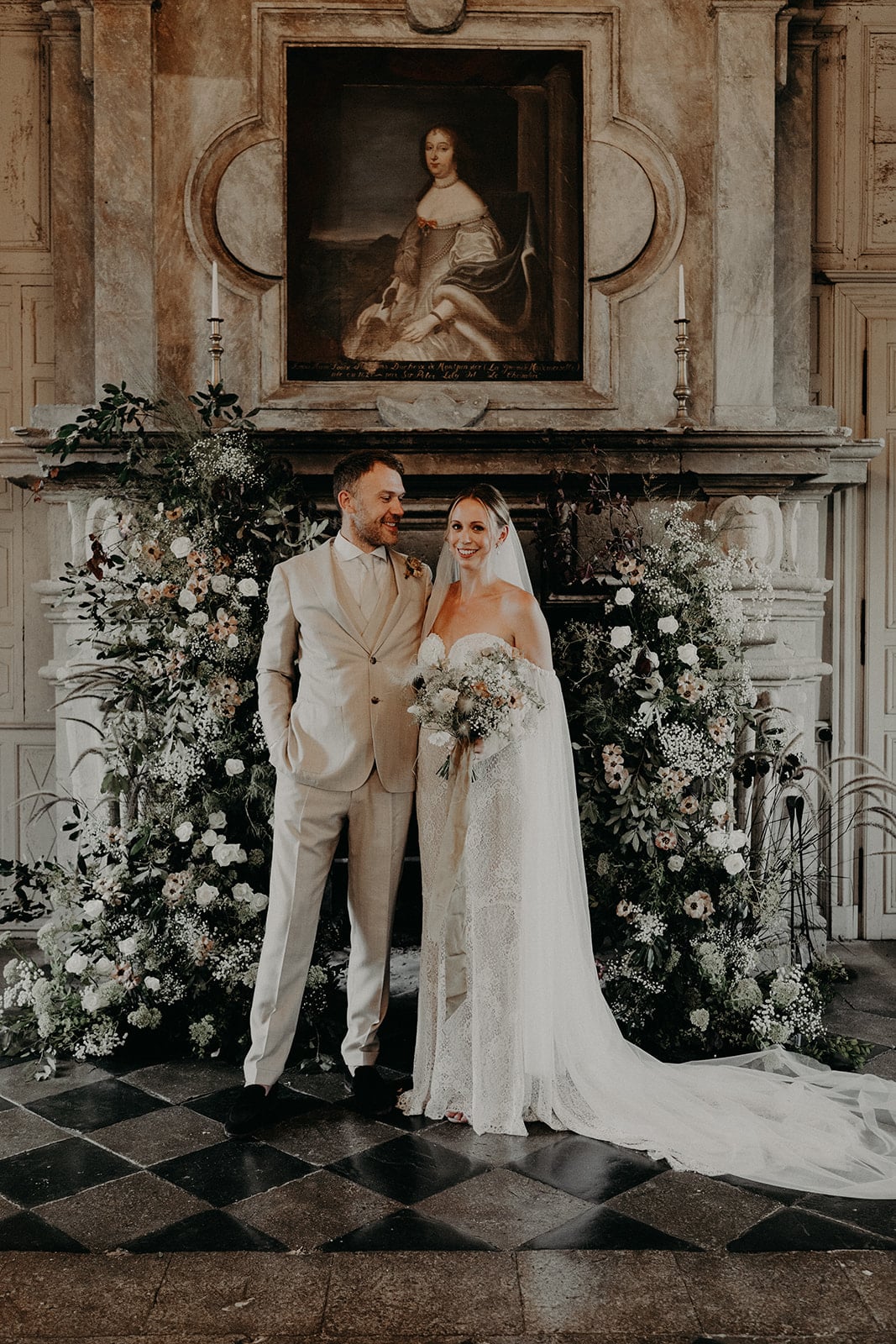 composition florale naturelle mariage nantes