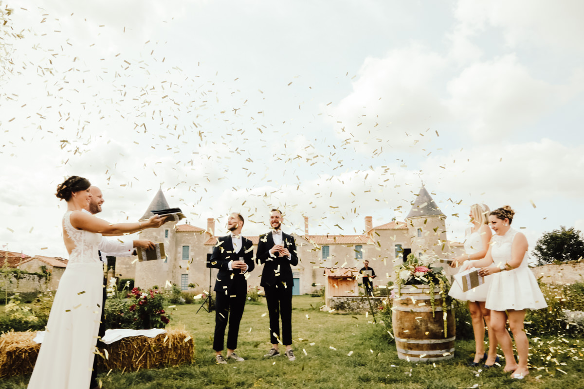 ceremonie laique mariage homosexuel vendee chateau de la chevallerie