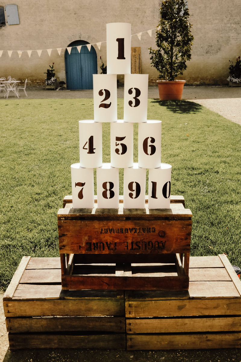 jeu mariage champetre chic