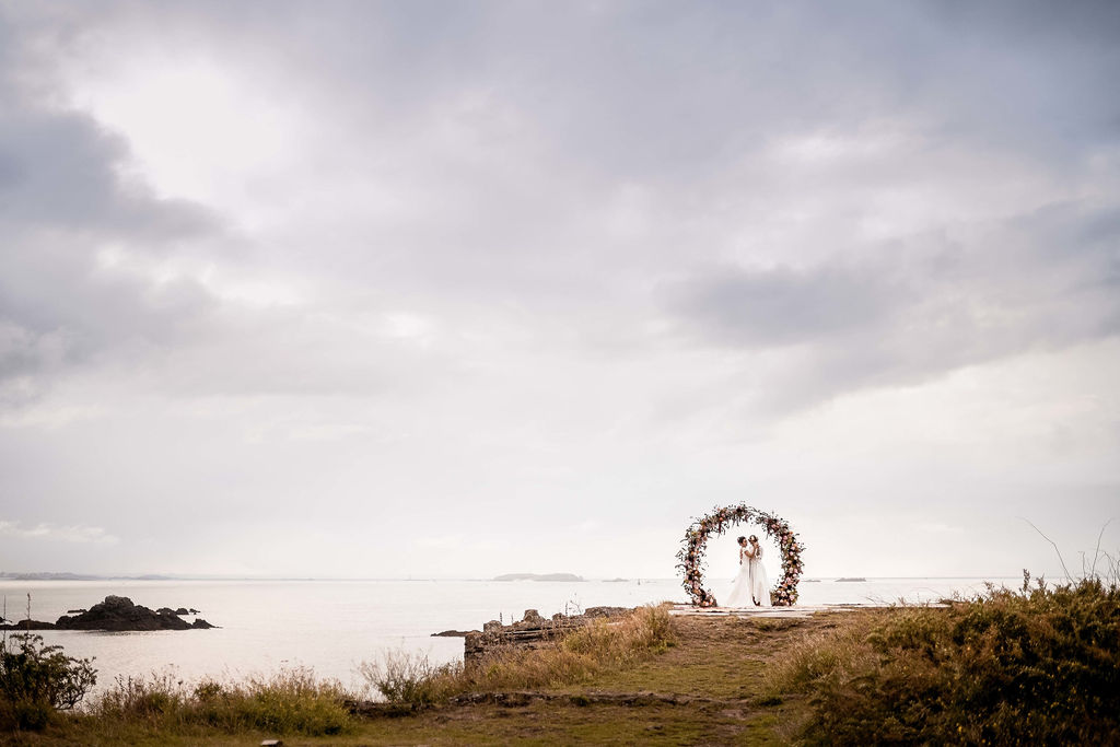 decor floral ceremonie laique Saint Malo