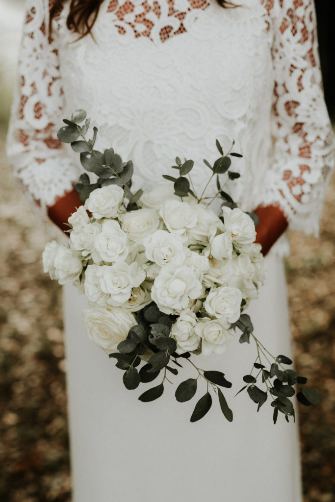 bouquet de mariee blanc