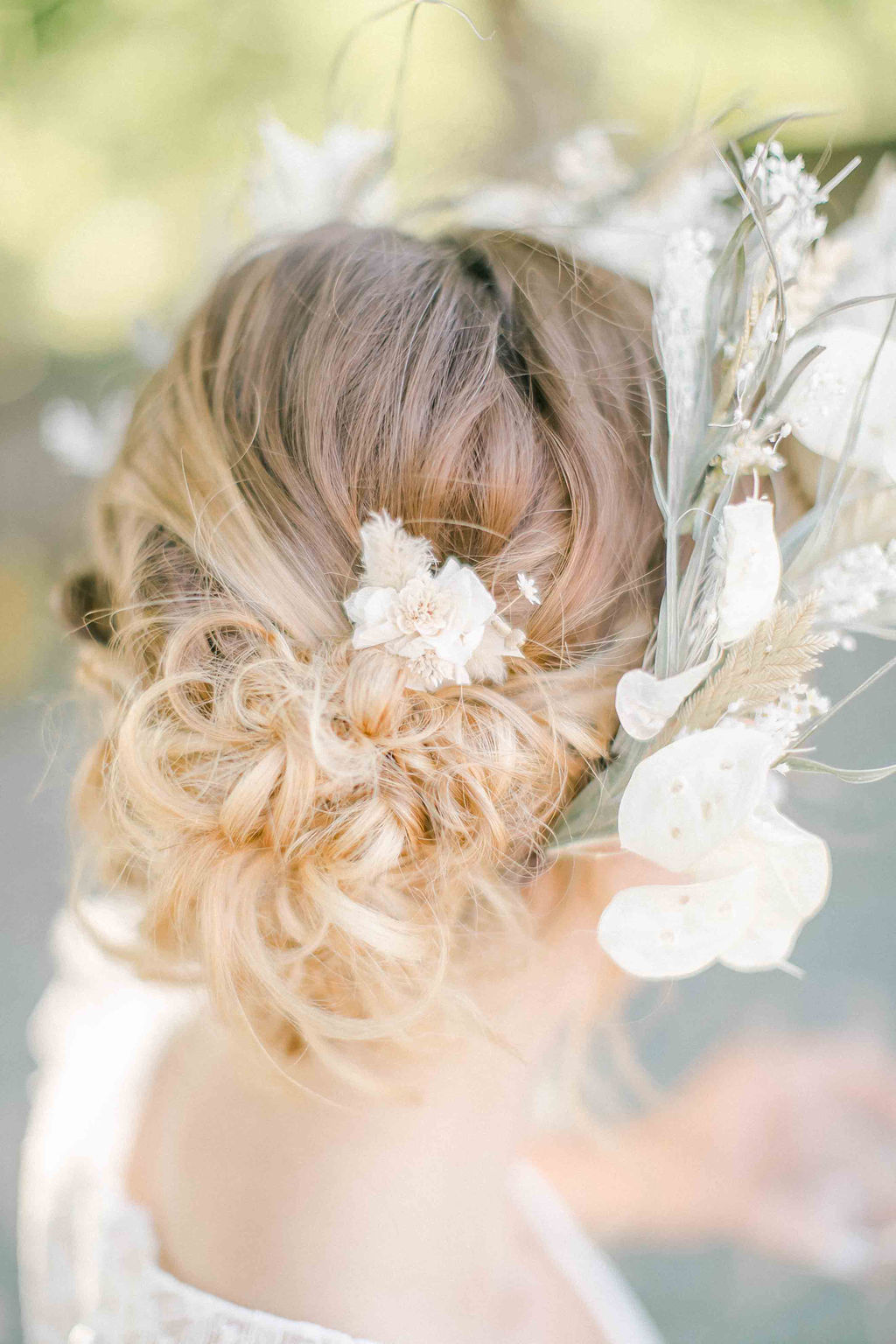 couronne de fleurs originale mariee angers