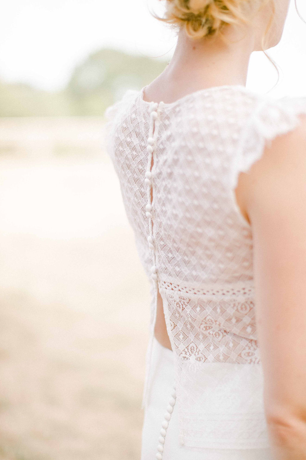 robe de mariage boheme dentelles moderne angers