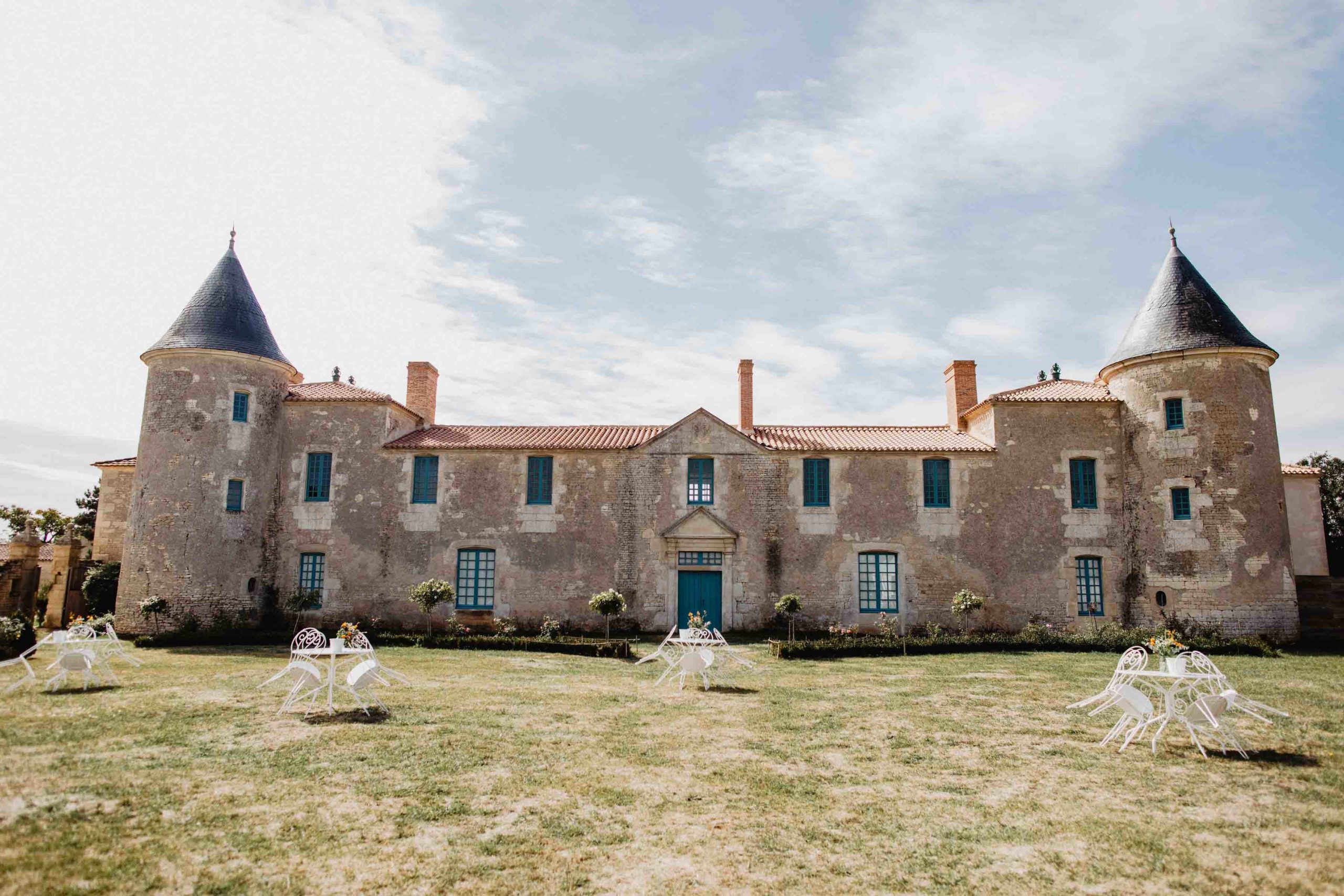mariage automnal pays de la loire lieu de réception château