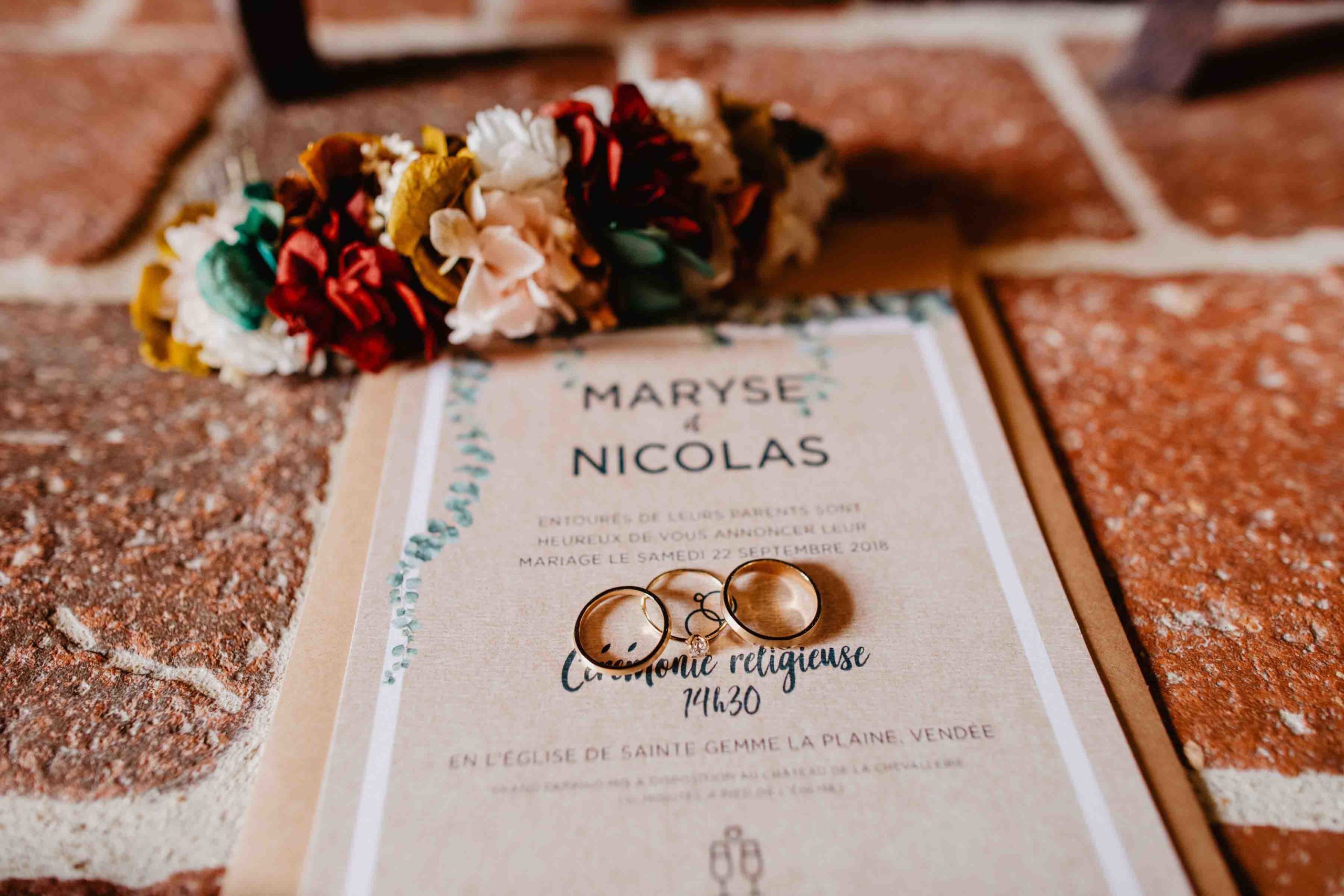 mariage automnal pays de la loire alliances