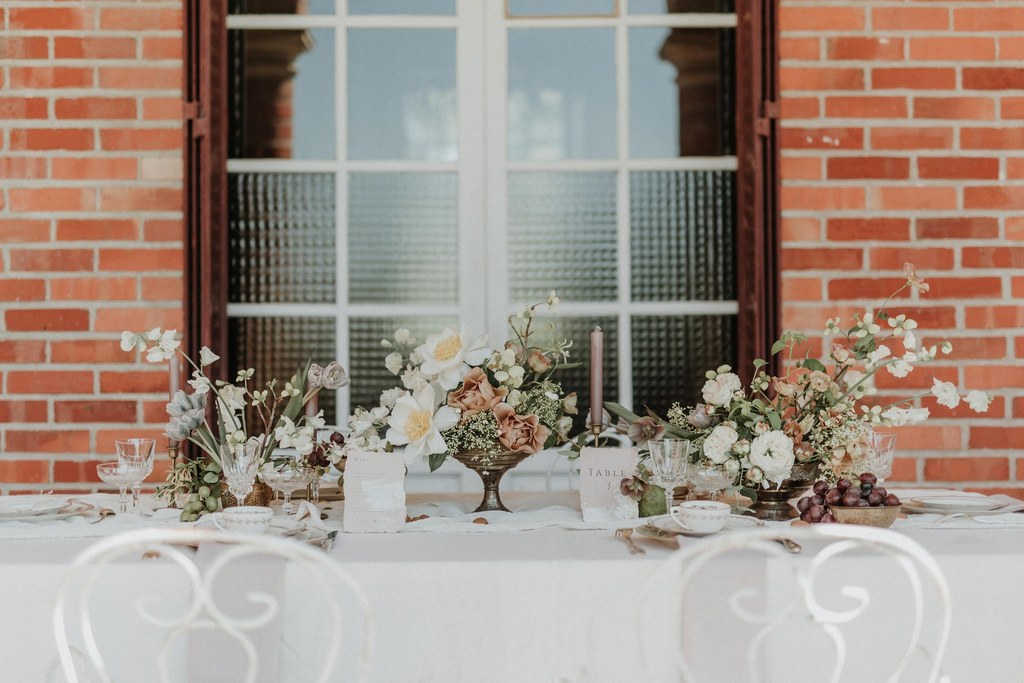centres de tables fleuris fleuriste coresponsable mariage nantes