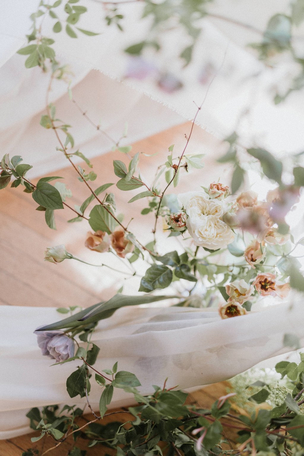 decor de mariage romantique chic ecoresponsable