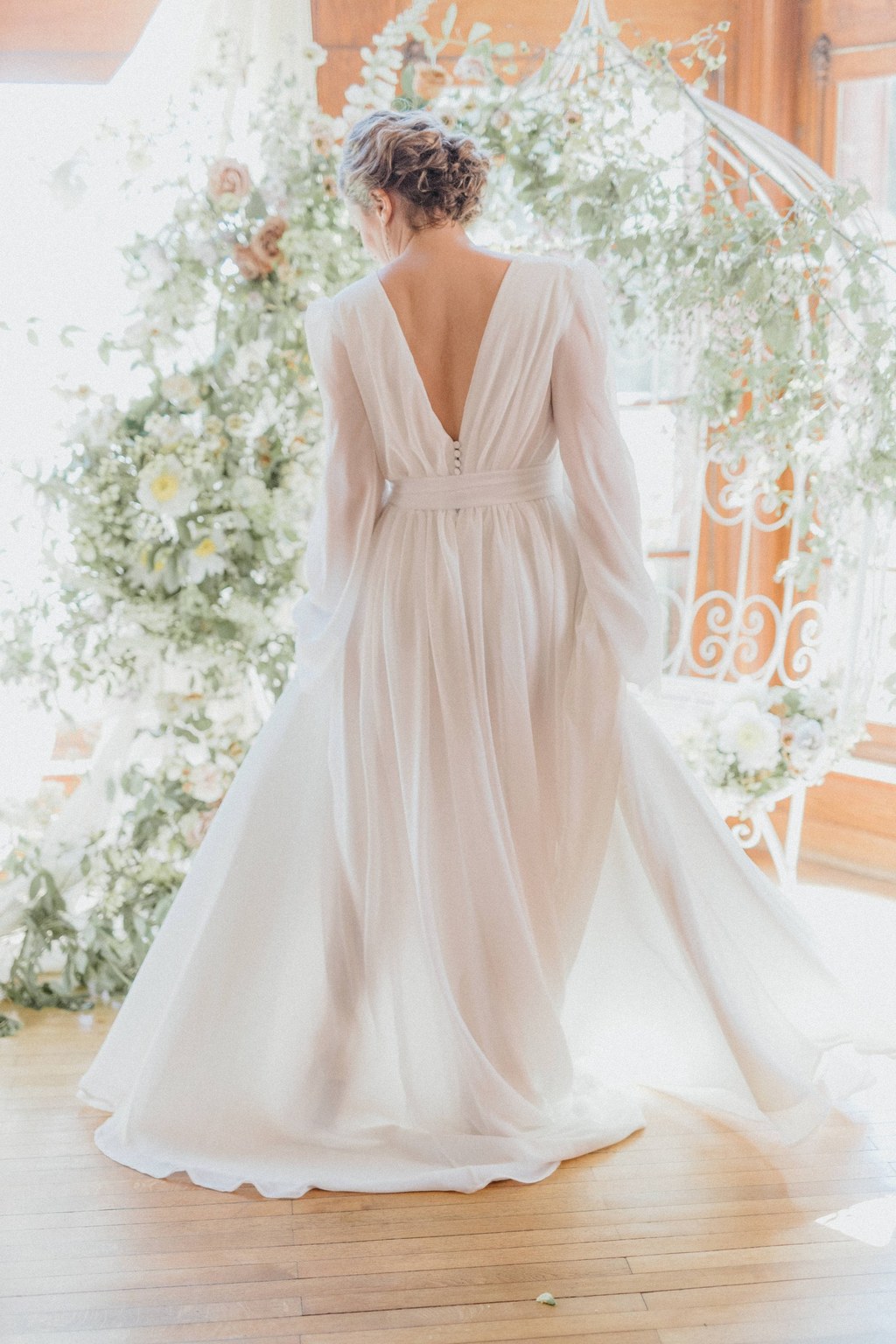 robe de mariee création sur mesure nantes