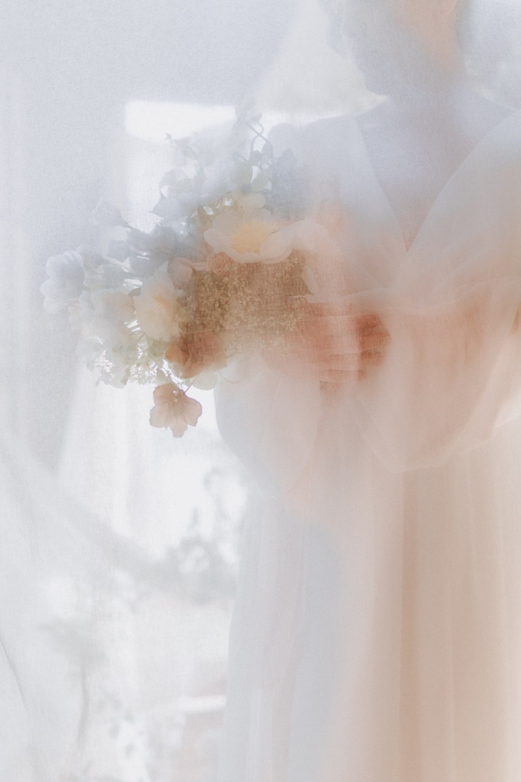 bouquet de mariage romantique chic