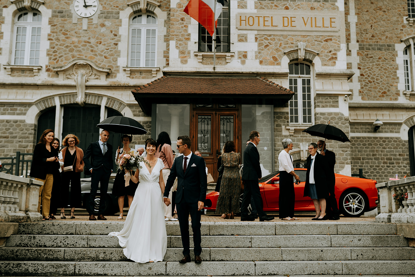 mariage chic mairie pornichet