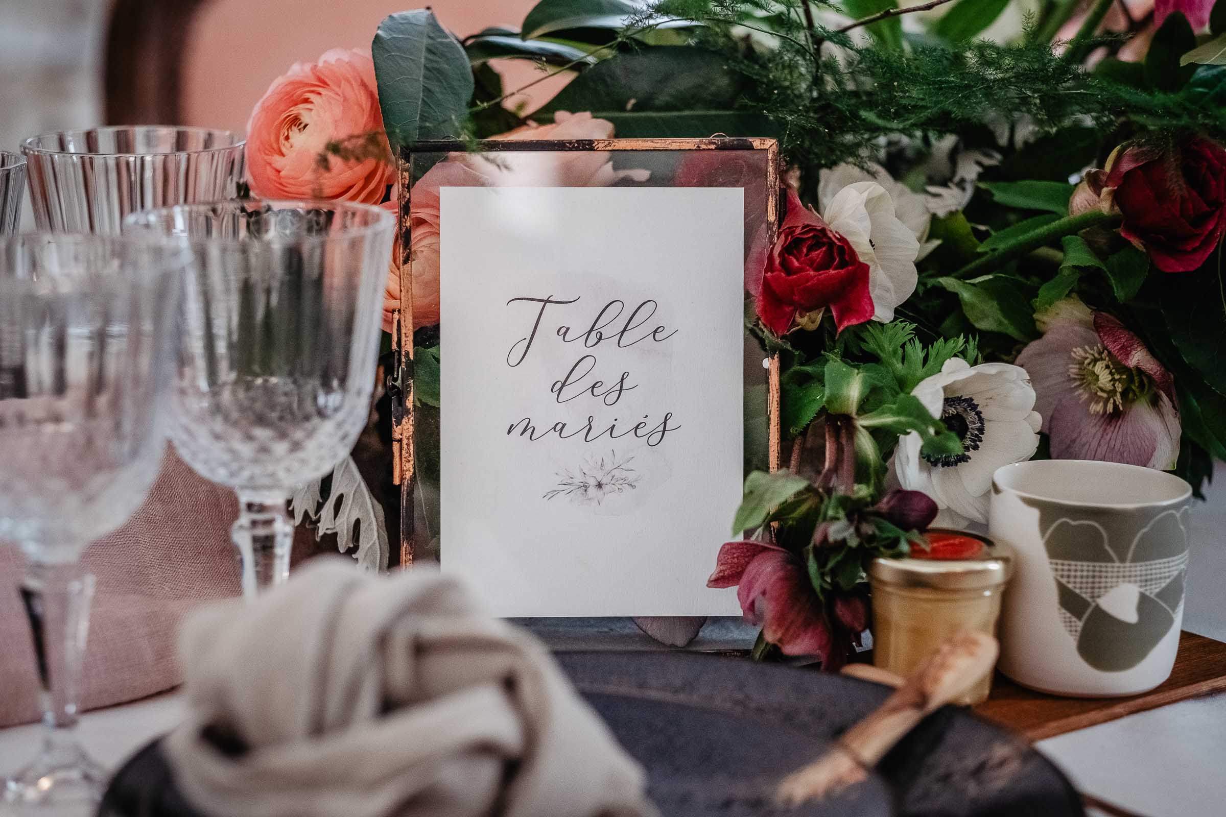 papeterie faire part mariage hivernal