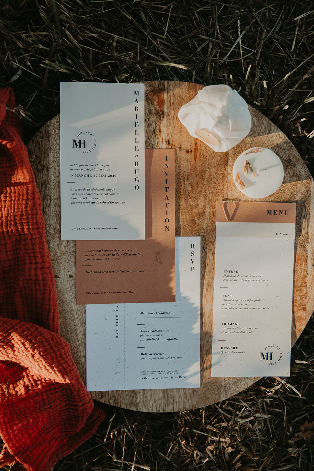papeterie de mariage française éthique ecoresponsable
