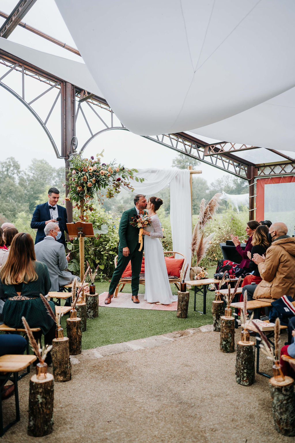 ceremonie laique vendee Mariage couleurs automne automnal