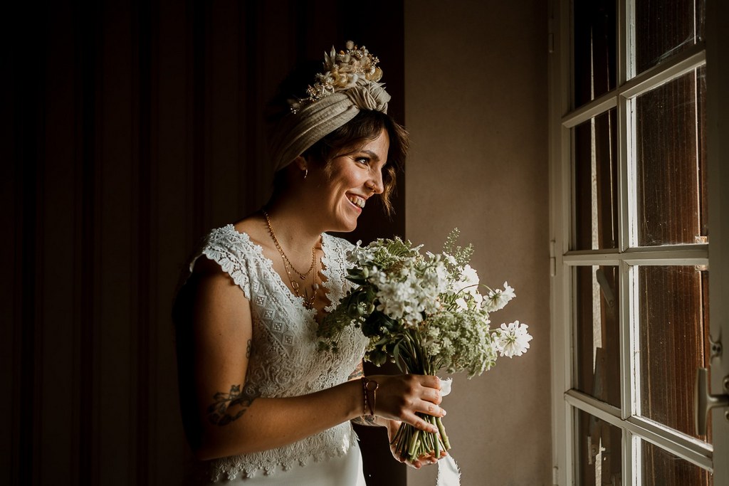 Accessoires fleurs séchées mariage