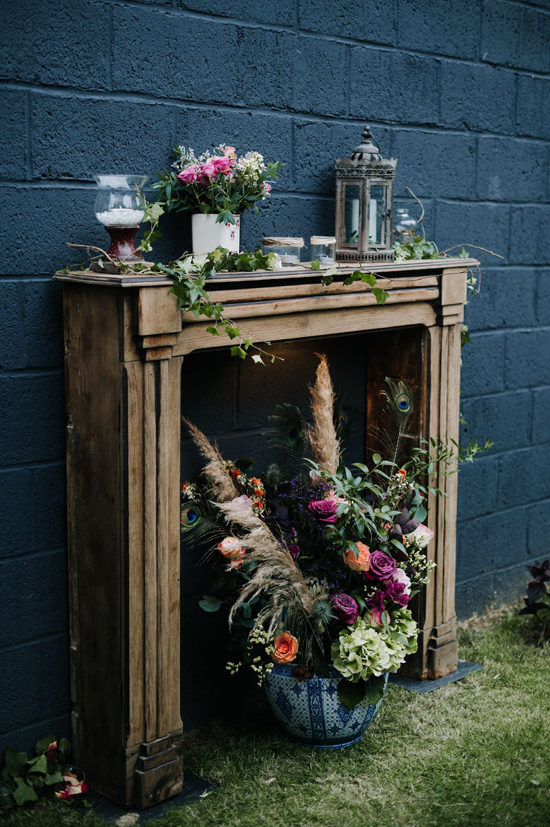 decoration florale buffet mariage
