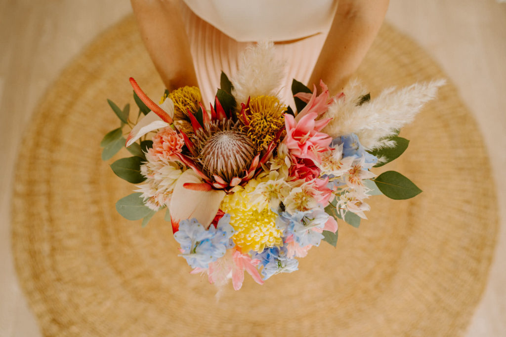 bouquet de mariage fleuriste nantes vendee