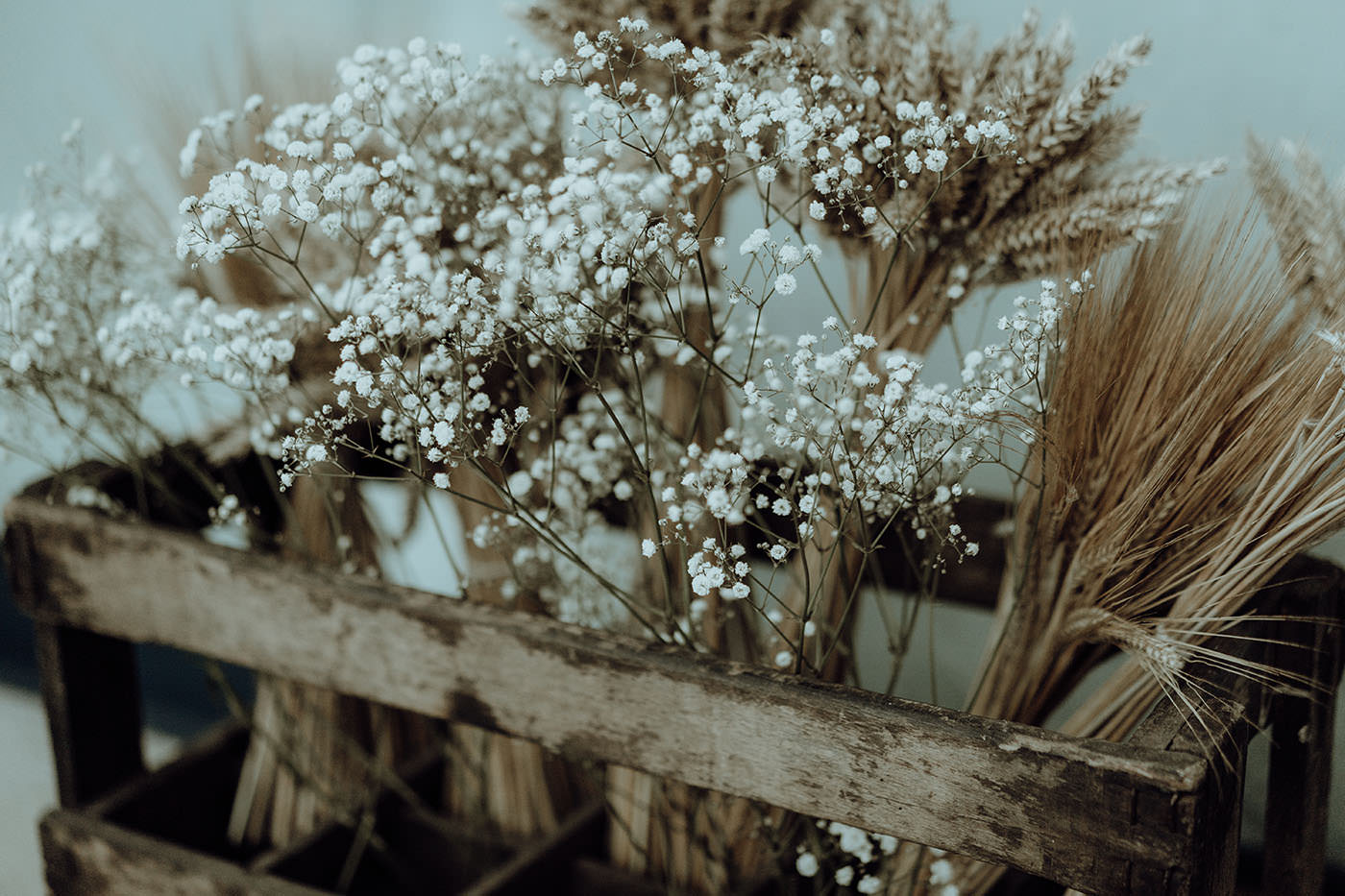 decoration florale mariage vintage chic