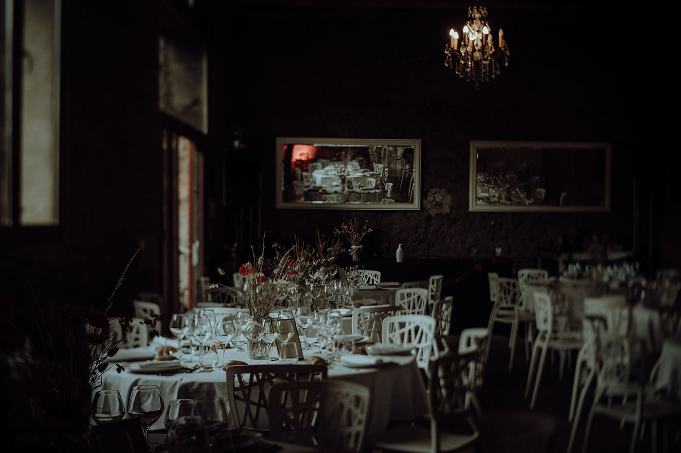 table des invites mariage vintage chic