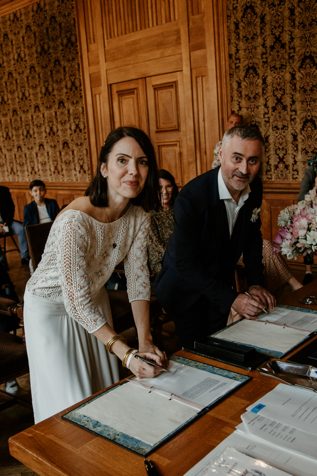 nantes ceremonie laique signature maries