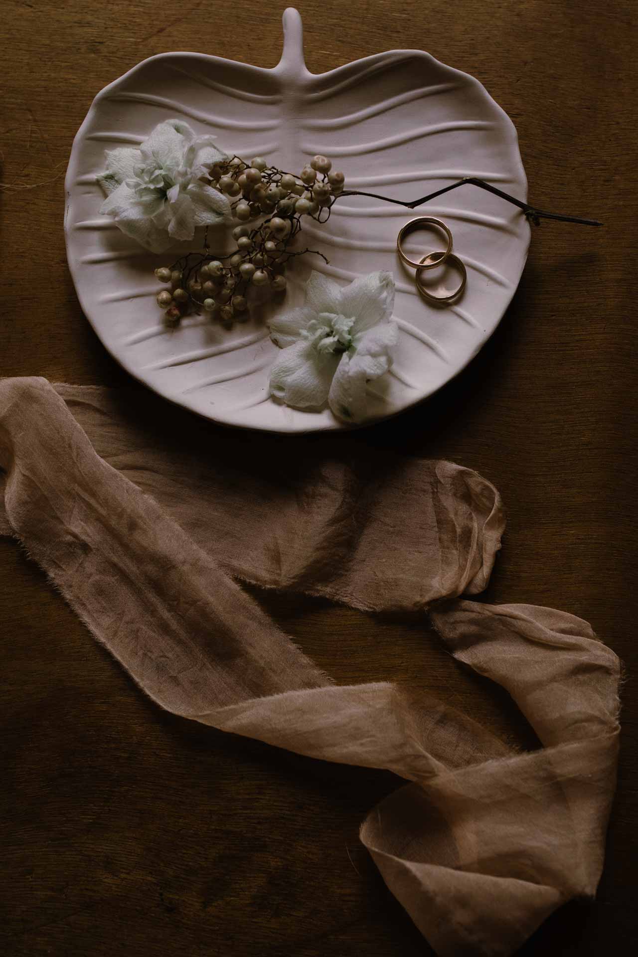 mariage hivernal details bijoux